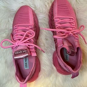 Pink Steve Madden Tennis shoes